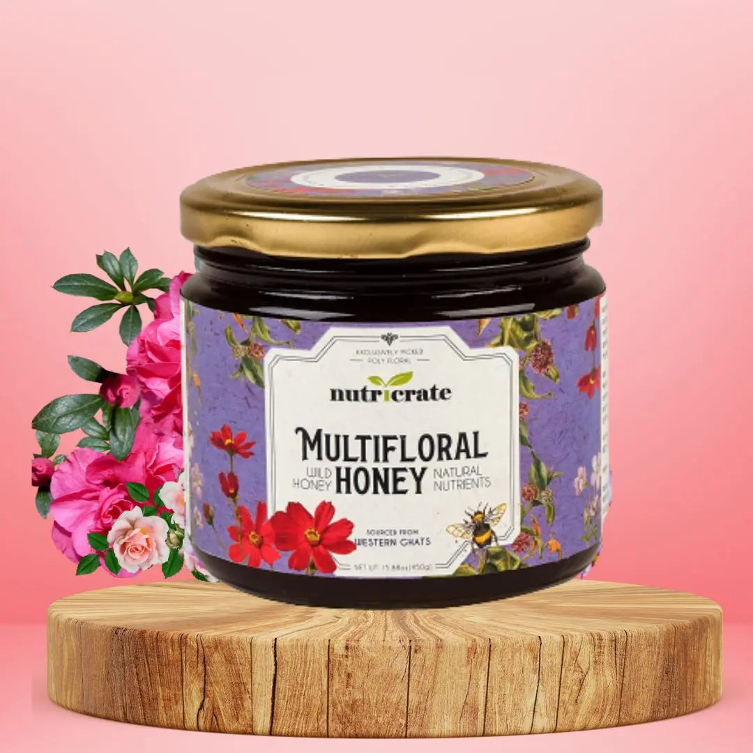 Nutricrate Organic Multiflora Honey 