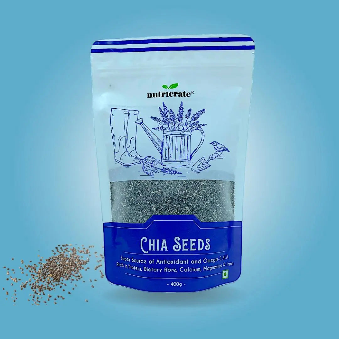 Nutricrate- Raw & Organic Chia Seeds 