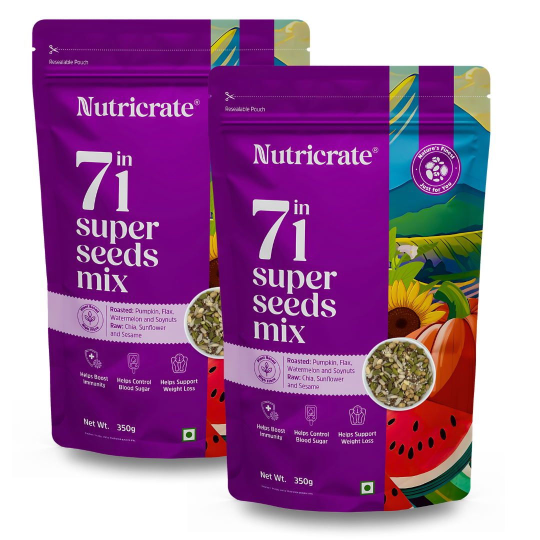 Nutricrate 7in1 Super Seed Mix For Eating.