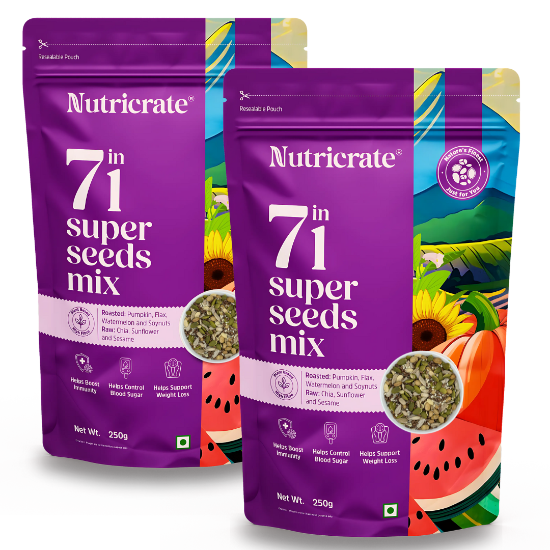 Nutricrate 7in1 Super Seed Mix For Eating.