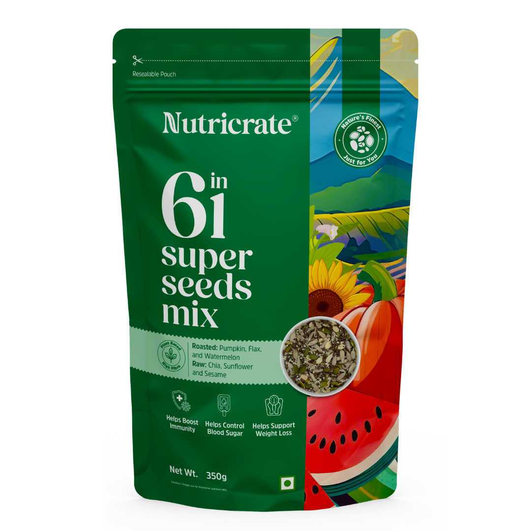 Nutricrate 6in1 Super Seeds Mix for Eating.