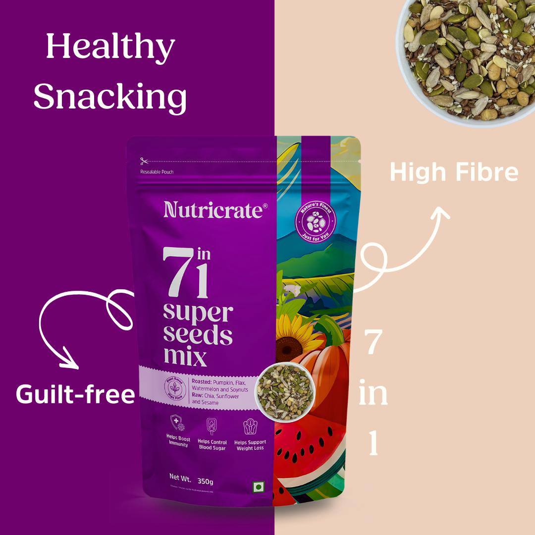 Nutricrate 7in1 Super Seed Mix For Eating.