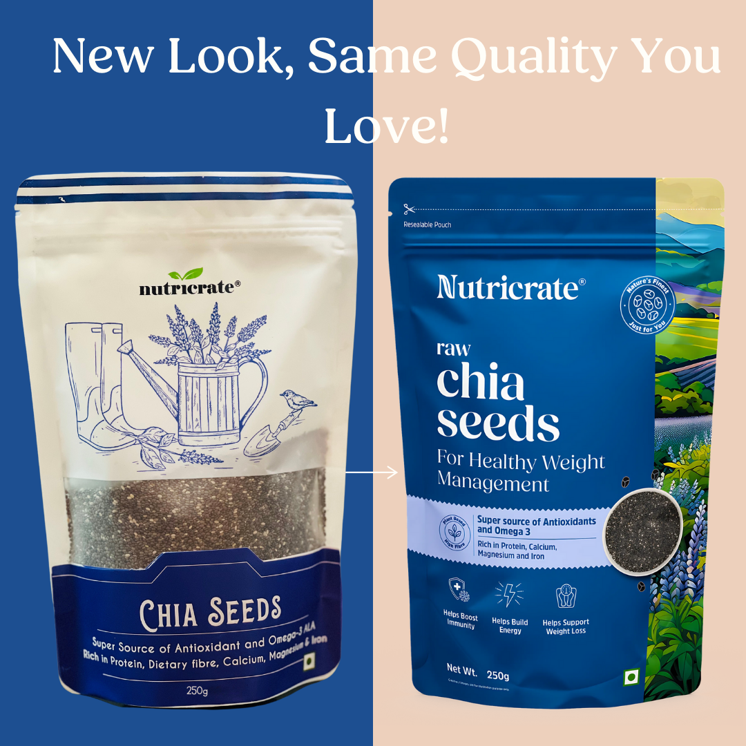 Nutricrate- Raw & Organic Chia Seeds.