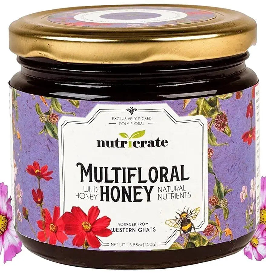 Nutricrate 100% Organic Multiflora Honey 