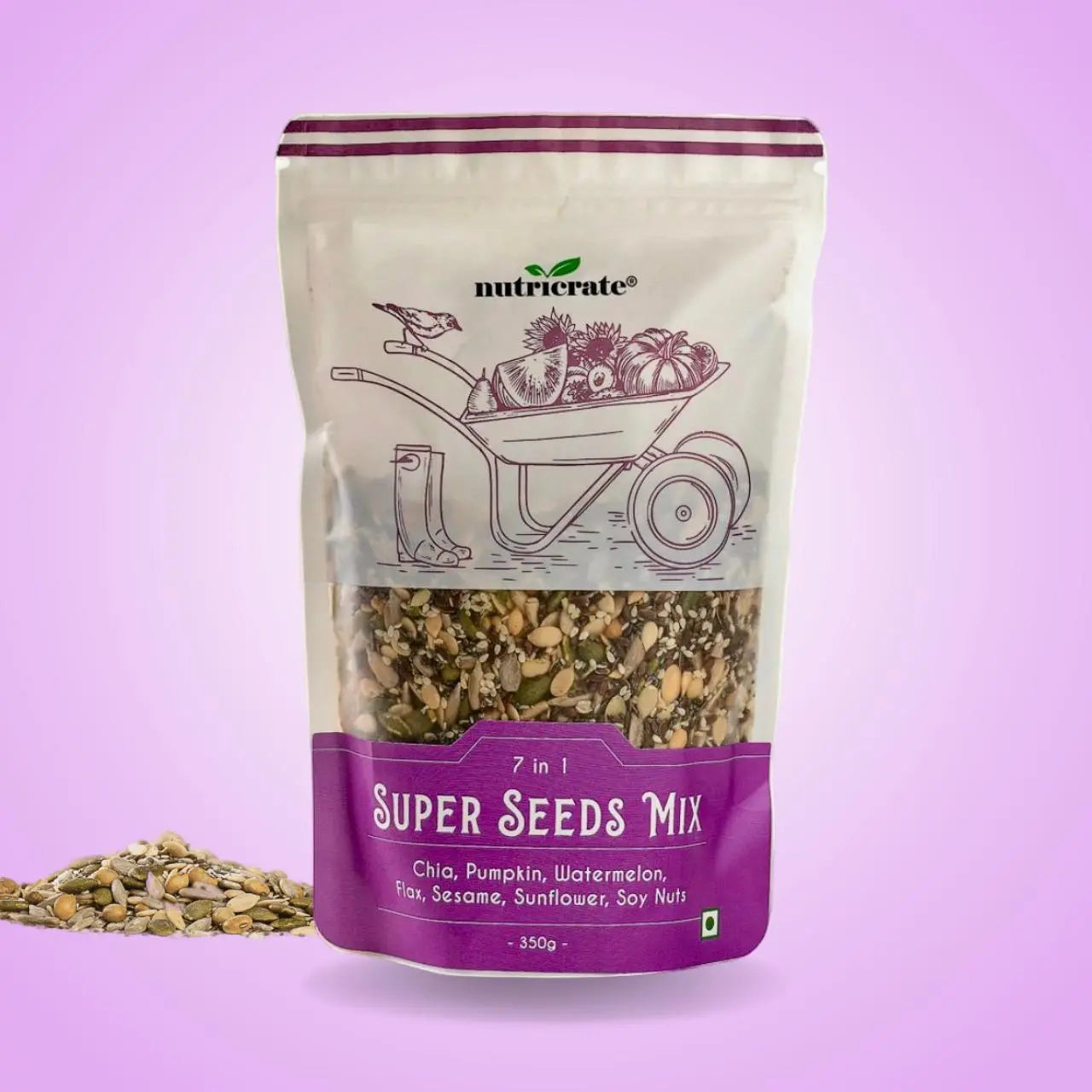 Nutricrate Mixed Super Seeds and Nuts 