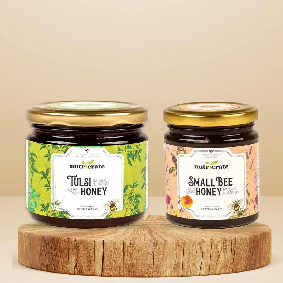 Tulsi Honey with Smallbee Honey | Super Saver Pack of 700gm 