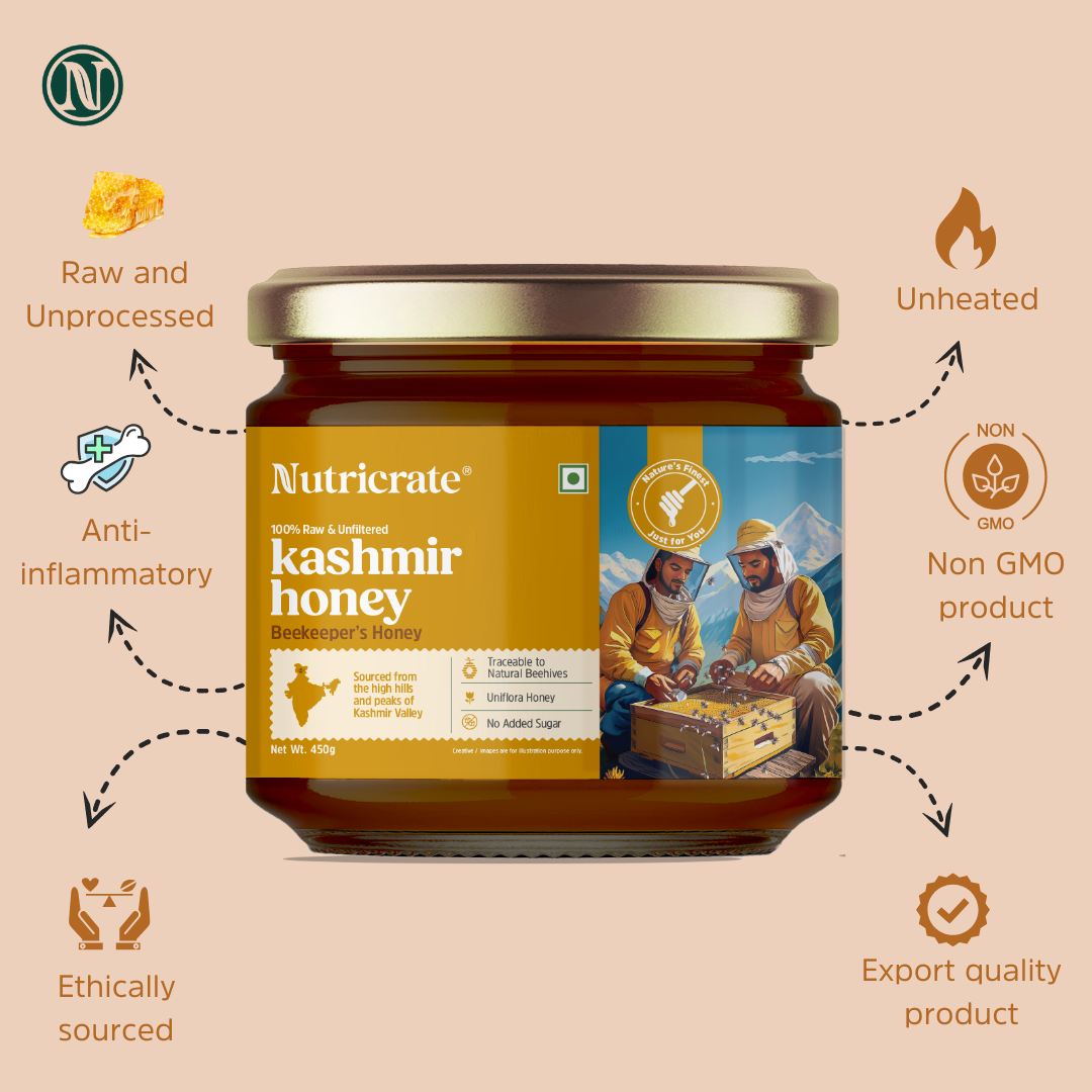 Nutricrate Raw Kashmir Honey