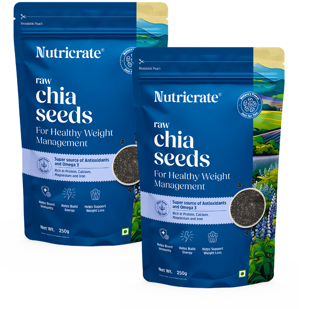 Nutricrate- Raw & Organic Chia Seeds.