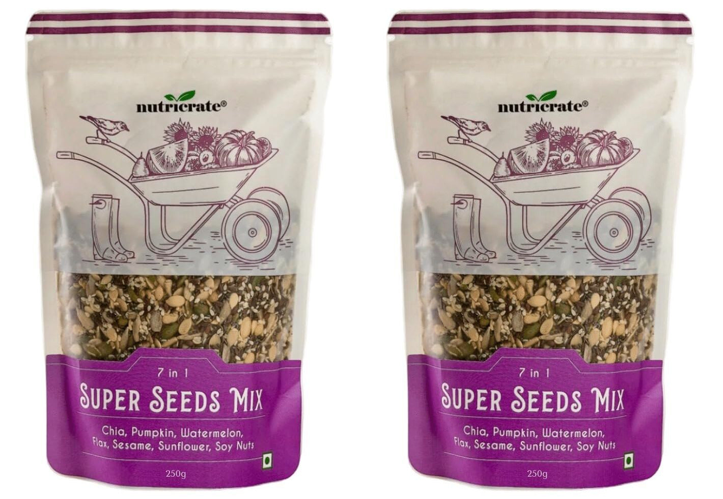 NutriCrate 7in1 Super Seed Mix For Eating.