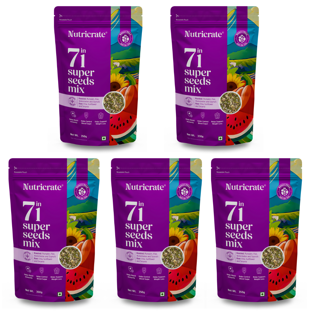 Nutricrate 7in1 Super Seed Mix For Eating.