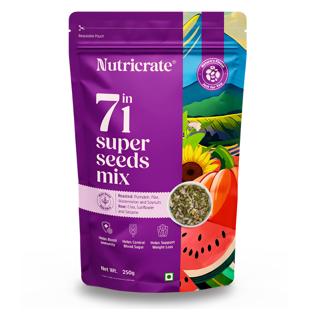 Nutricrate 7in1 Super Seed Mix For Eating.